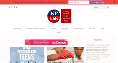Desktop Screenshot of kpkids.net
